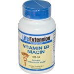 Life Extension Vitamin B3 Niacin 500 mg 100 kapslí – Hledejceny.cz