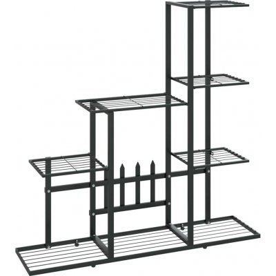 HangarStore Stojan na rostliny 336112 černý kov – Zboží Dáma