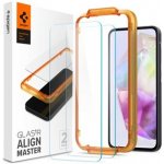 Spigen Glass tR AlignMaster 2 Pack - Samsung Galaxy A35 AGL07772 – Zboží Živě