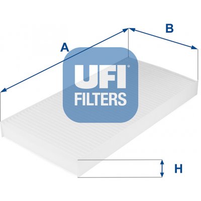 Filtr, vzduch v interiéru UFI 53.045.00 (5304500) – Hledejceny.cz