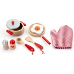 Viga dřevěné nádobí snídaně růžové – Hledejceny.cz