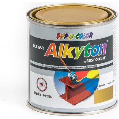 Alkyton -S 250ml hladká zlatá lesklý