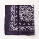 ETEX Dětský bavlněný šátek 55 x 55 cm kašmír modrý – Zboží Dáma