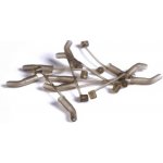 RidgeMonkey Rovnátko Connexion D-Rig Kickers Medium Organic Brown 10 ks – Zboží Dáma