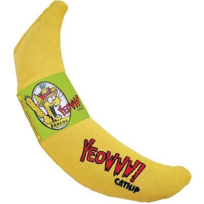Rosewood Pet Products Ltd Hračka cat Yeowww banan s catnipem 17,5cm – Zbozi.Blesk.cz
