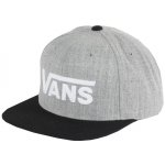 Vans Drop V II Snapback Heather Gray/Black – Sleviste.cz