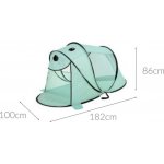 ProGarden Plážový stan pro děti 180 x 100 cm – Zbozi.Blesk.cz