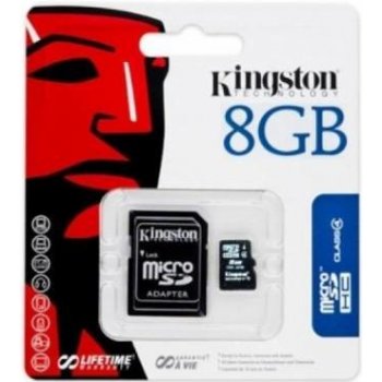 Kingston microSDHC 8 GB Class 4 SDC4/8GB