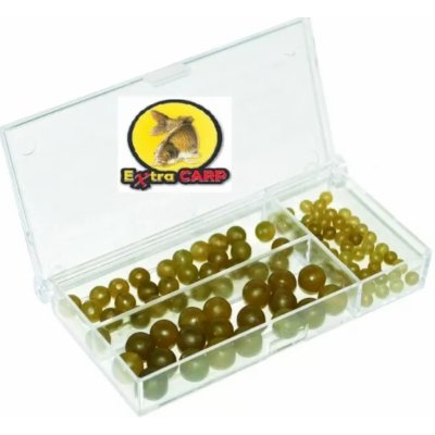 Extra Carp Gumové Korálky Rubber Beads Set 100ks – Zboží Mobilmania