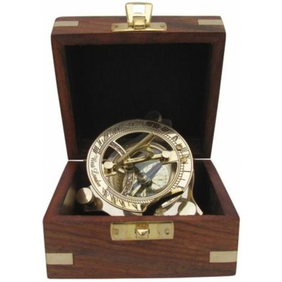 Sea-club Kompas se slunečními hodinami 7,5cm – Sleviste.cz