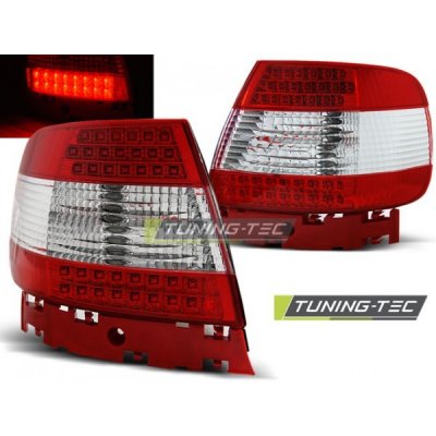 Zadní světla Audi A4 95-00 sedan - krystal/červené LED – Hledejceny.cz