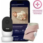 Owlet Dream Duo Chytrá ponožka + Kamera Cam 2 matně růžová – Zboží Dáma
