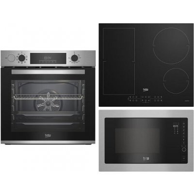 Set Beko BBIS12300XDE + HII64200FMT + BMOB20231BG – Sleviste.cz