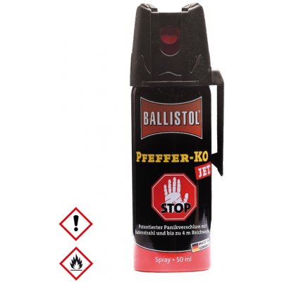 Ballistol Pepřový sprej KO-Jet 50 ml – Sleviste.cz