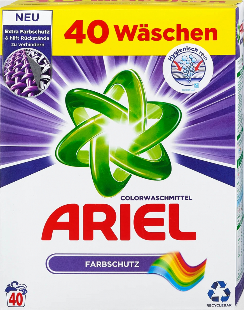 Ariel Color prášek 2,6 kg 40 PD