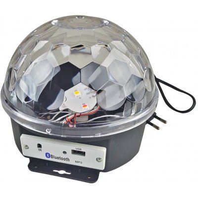 Hudební disco koule LIGHT & LOUDLY s příslušenstvím – Zboží Dáma