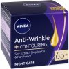 Přípravek na vrásky a stárnoucí pleť Nivea Anti-Wrinkle+Contouring noční krém 65+ 50 ml