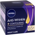 Nivea Anti-Wrinkle + Contouring 65+ noční pleťový krém pro redukci vrásek 50 ml pro ženy