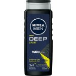 Nivea Men Deep Sport sprchový gel na tělo, tvář a vlasy 500 ml – Sleviste.cz