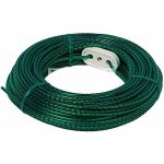 Intris Prádelní šňůra s ocelovým kordovým lankem a svorkami 20 m – Zboží Mobilmania