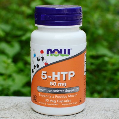 Now Foods 5-HTP 50 mg 30 kapslí