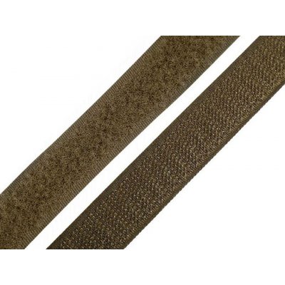 Suchý zip háček + plyš šíře 20 mm (305) zelená khaki – Hledejceny.cz