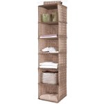 Compactor Rivoli 30 x 30 x 128 cm – 6 polic, hnědý (RAN4381B) – Zboží Mobilmania