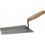 TOPTRADE lžíce zednická, ocelová, broušená, 180 x 130 mm, profi – Zboží Mobilmania