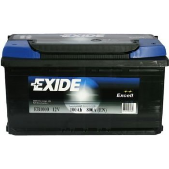 Exide Excell 12V 100Ah 720A EB1000