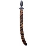 Moving and Vibrating Anal Plug Panther Tail Tailz – Zboží Dáma