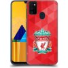 Pouzdro a kryt na mobilní telefon Samsung Pouzdro Head Case Samsung Galaxy M21 ZNAK LIVERPOOL FC OFFICIAL GEOMETRIC RED