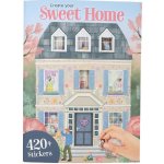 Trends kreativní sešit Vytvoř si svůj vysněný domov 420 samolepek – Zboží Mobilmania