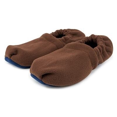 Vlnka Nahřívací pánské bačkory s levandulí hnědá – Sleviste.cz