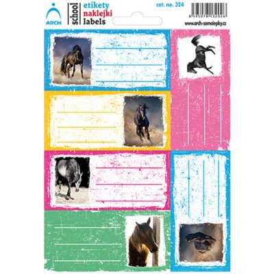 Štítky na sešity – Zboží Dáma