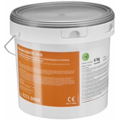 Bauder - Liquitec PU, 6kg - tekutá hydroizolace na detaily, okenní šedá – Zboží Mobilmania