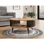 Mirjan 24 MJ0129 ROENNI 44 x 75 cm černá / zlatý dub – Sleviste.cz