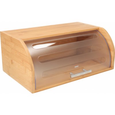 Banquet Chlebník bambusový BRILLANTE 40,5 x 27 x 17 cm s plastovým víkem – Zboží Dáma