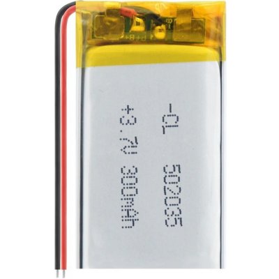 Li-Pol baterie 300mAh, 3.7V, 502035 – Zboží Živě