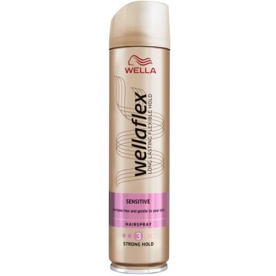 Wella Wellaflex Sensitive lak na vlasy pro citlivou pokožku silné zpevnění 3 250 ml – Zboží Mobilmania
