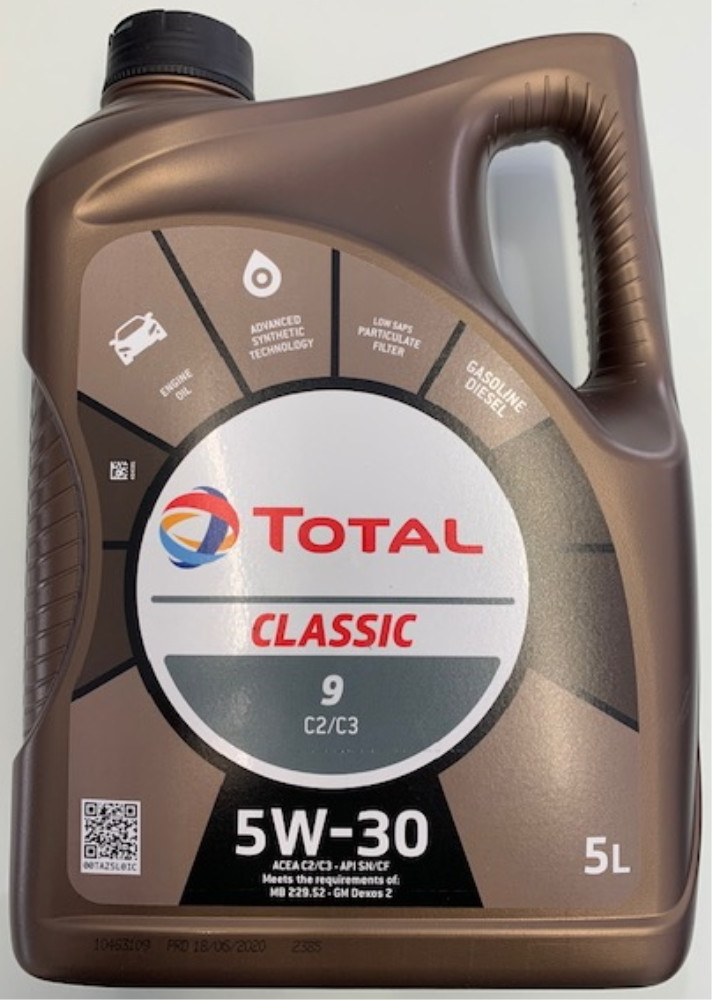 Aceite Total Classic 9 C2 5W30