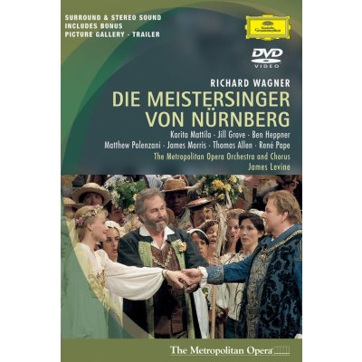 Levine James - Die Meistersinger Von Nürnberg DVD – Hledejceny.cz