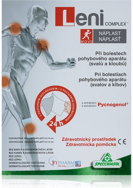 Leni Complex Leni Complex náplast pro úlevu od bolesti svalů a kloubů 5 ...