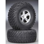 Traxxas kolo 2.2/3.0" disk SCT Split-Spoke černý-saténový pneu KM2 2 – Sleviste.cz