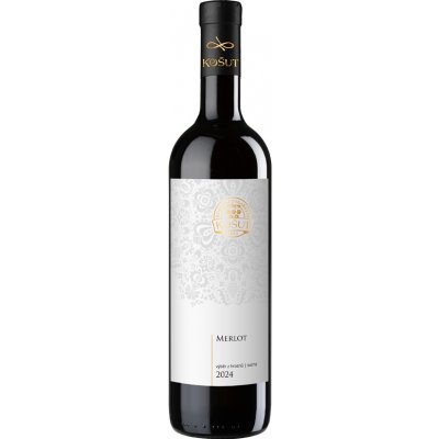 Rodinné vinařství Košut Merlot výběr z hroznů suché červené 2024 13% 0,75 l (holá láhev) – Hledejceny.cz