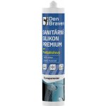 Den Braven PREMIUM Sanitární silikon 280 ml transparentní – Sleviste.cz