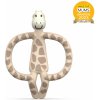 Kousátko Matchstick Monkey zubní kartáček a 2v1 Animal Collection Žirafa