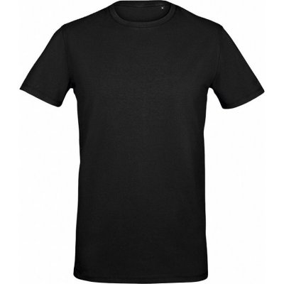 Sol's vypasované slim-fit tričko Millenium 5% elastan Černá L02945