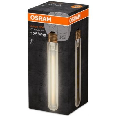 Osram LED žárovka RF CL FILGD E27 4W 35W teplá bílá 2400K – Zboží Mobilmania