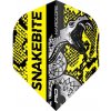 Letka na šipku Red Dragon Hardcore PETER WRIGHT SNAKEBITE Coiled Snakeskin Yellow