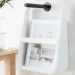 Stojan na časopisy House Doctor - bílý – Zboží Mobilmania